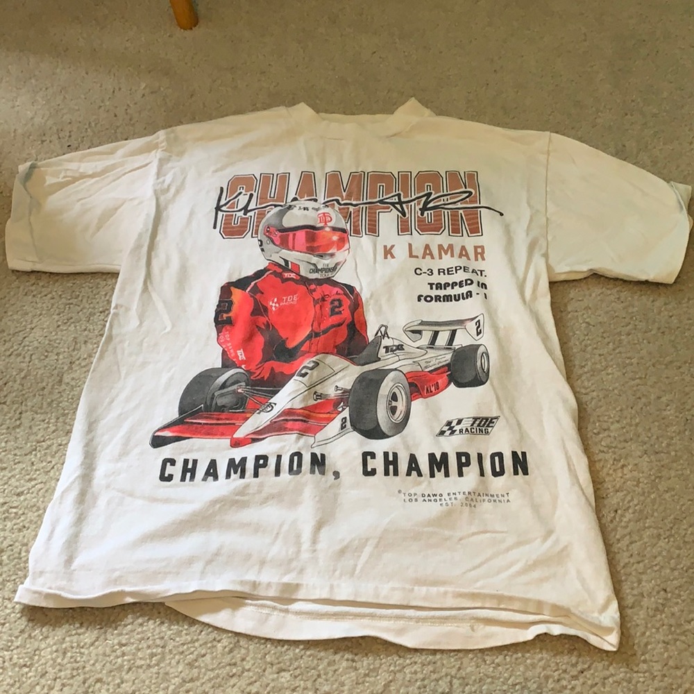 Kendrick Lamar Champion Tour T-Shirt